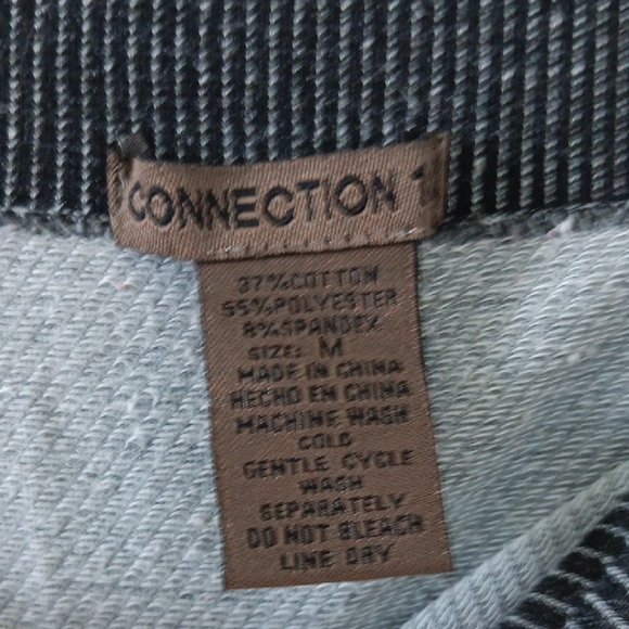 Connection 18 Charcoal Ribbed Leggings - Picture 2 of 8